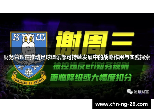 财务管理在推动足球俱乐部可持续发展中的战略作用与实践探索 财务管理在推动足球俱乐部可持续发展中的战略作用与实践探索